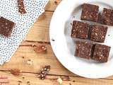 Brownies crus au noisettes et noix de pécan