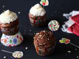 Cupcakes au gingembre, chocolat et mascarpone