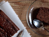 Fondant chocolat et compote de pommes