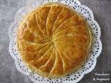 Galette des rois aux crèmes d'amande et de marrons