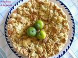 Gâteau crumble aux Reines-Claude