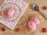 Glace fraises et mascarpone