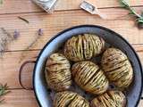 Hasselback potatoes (ou pommes de terre à la suédoise)