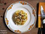 Risotto au potiron et noisettes