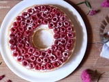 Tarte aux framboises de Cyril Lignac