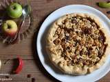 Tarte crumble aux pommes