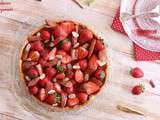 Tarte fraise rhubarbe