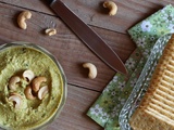 Tartinade Courgette et noix de cajou