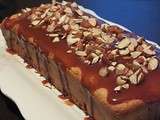 Cake aux pommes et nappage caramel