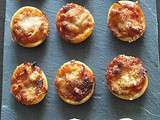 Minis tartelettes oignons tomates parmesan