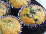 Muffins à la myrtille