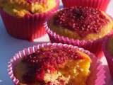 Muffins framboises Mascarpone