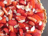 Tarte fraises rhubarbe