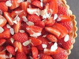 Tarte fraises rhubarbe