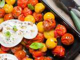 Tomates rôties et burrata di bufala