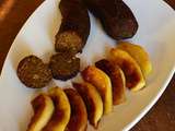 Boudin noir de lentilles (végétalien, vegan)