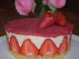 Fraisier (végétalien, vegan)