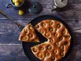 Gâteau lorrain aux mirabelles (végétalien, vegan)