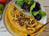 Omelette  aux pommes de terre (végétalien, vegan)