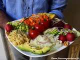 Salade gourmande (végétalien, vegan)