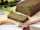 Terrine aux champignons et aux courgettes (végétarien, vegan)