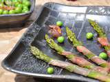 Asperges vertes au speck croustillant