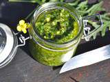 Pesto de roquette et noisettes