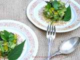 Tartare de tomates aux herbes du jardin