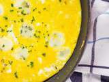 Omelette au roquefort