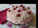 Cake design framboise