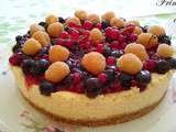 Cheesecake aux fruits rouges