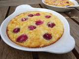 Clafoutis aux cerises et streusel