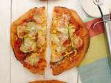 Socca pizza