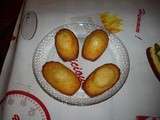 Madeleines sans sucre