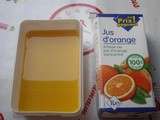 Sorbet jus d’orange express