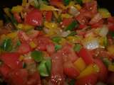 Garnitures légumes pour les tortillas