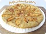 Apfelpfannkuchen, crêpes à la pomme