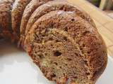 Bundt cake à la banane et au chou fleur