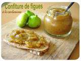 Confiture de figues à la cardamome (allégée en sucre)