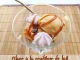 Glace à la confiture de lait