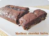 Moelleux au chocolat et au halva (sans gluten)