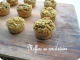 Muffins salés au son d'avoine