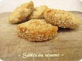 Sablés au sésame