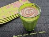 Smoothie kiwi, pmme et banane