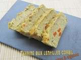 Terrine de lentilles corail