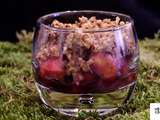 Crumble aux fruits sans farine ni beurre