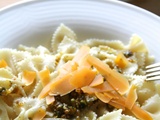 Pesto revisité pistaches & mimolette