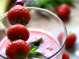 Smoothie banane / fraise