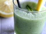 Smoothie concombre-menthe-citron