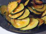 Courgettes Sautées au 4 épices